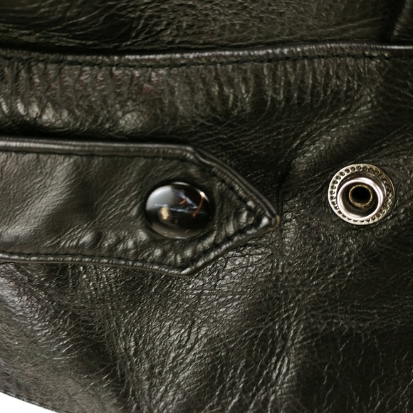 Vintage Wilson's Black Leather coat Rad - Picture 8 of 8